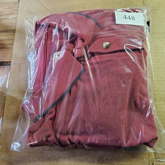 Woolrich Polo Shirt Mens Size XL Red Short Sleeve Vintage Original Outdoor - Picture 15 of 15